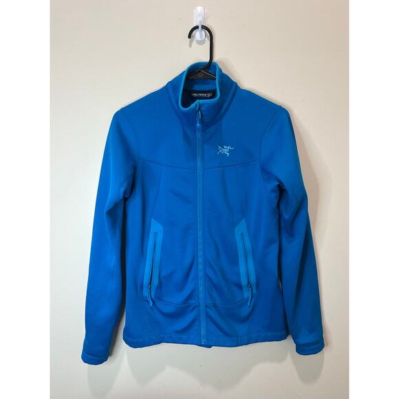 Arc’teryx Sz S Arenite Jacket Women’s Zip Up Blue Outdoor Wear - EXCELLENT - Picture 1 of 3